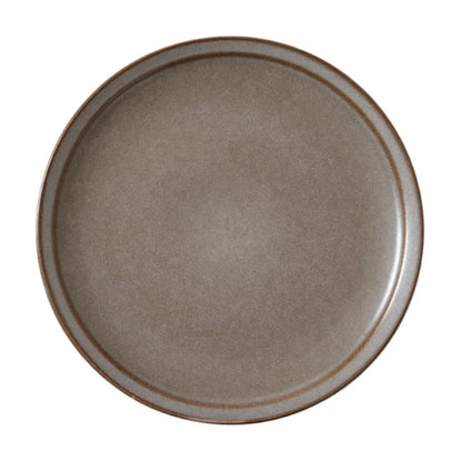 Better Homes and Gardens Banks Brown 12-Piece Stoneware Dinnerware Set, Brown Plates and Bowls, Set for 4